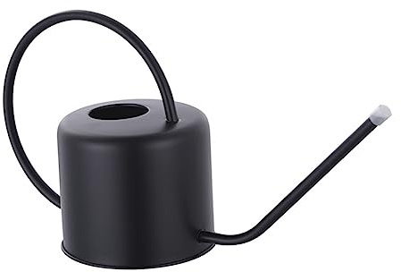 Supvox Gießkanne Edelstahl 1,3 l Für Garten Bewässerung Mit Langem Auslauf Und Ergonomischem Griff Für Innen Und Außenpflanzen