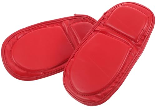FUNOMOCYA Protezione per i Piedi da Kickboxing Assorbimento Urti Parastinchi Regolabili Leggeri e Flessibili per Arti Marziali Mma Taekwondo e Karate Set da 1 Paio per Allenamento