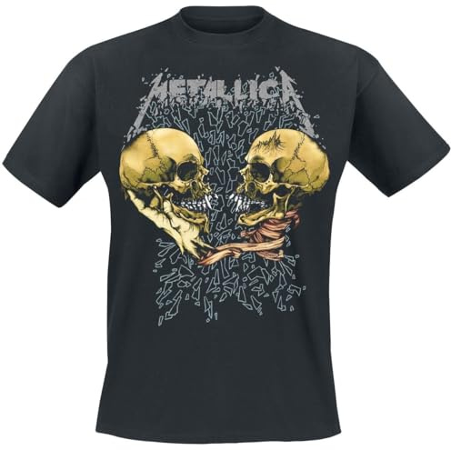 Metallica Sad But True Hombre Camiseta Negro 100% algodón Regular