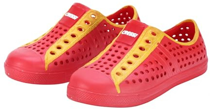 SCARPETTA PULPY ROSSO/GIALLO 27