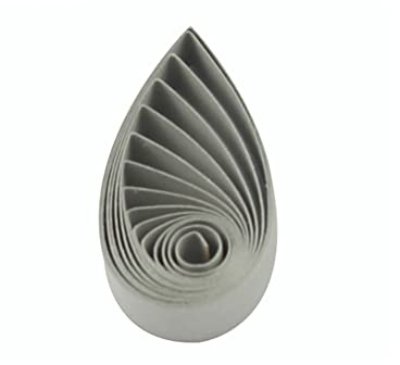 ODETOJOY 120 st pappersremsor 10 mm hantverk quilling-papper 10 mm enfärgade pappersremsor 10 mm (grå)