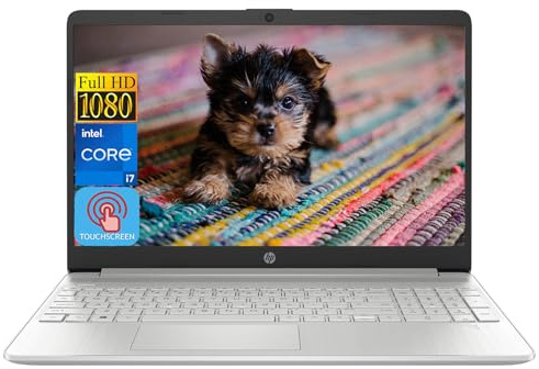 HP 2023 Newest Business Laptop, 15.6 FHD Touchscreen, Intel Core i7-1255U(10-core, up to 4.7GHz), 64GB RAM, 4TB SSD, WiFi, Bluetooth, HDMI, Intel Iris Xe Graphics, Windows 11 Home in S Mode