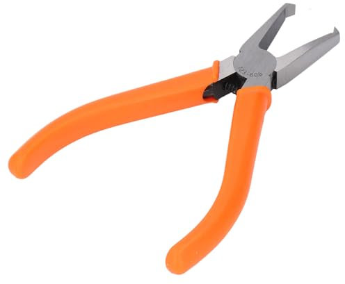 6mm End Cutting Pliers Flush Cut Pliers with Spring Loaded and Non Slip Grip Ideal Wire Snips for Plastic Soft Wire Toy Model Kits Jewelry