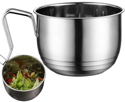 Cestello scolapiatti per lavello da cucina, in acciaio inox, organizer per verdure, frutta e piatti, scolapiatti resistente per uso in cucina