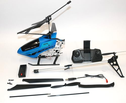Elicottero RC GI RC 4D.M4 con Telecamera WiFi FPV e Giroscopio 2.4GHz Blu – Elicottero Radiocomandato RTF