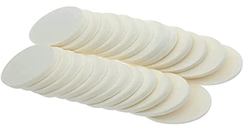 LASSUM 20PCS Round Powder Puff Makeup Sponge Blender For Makeup Application Blending Sponge Puff