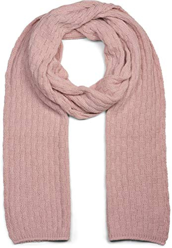 styleBREAKER Unisex Strickschal Flecht Muster Winter Uni | Voluminöses langes Design, 35x220 cm Abmessung, 2- bis 3-mal flexibel um den Hals wickelbar, sehr weiches kratzfreies Gewebe.