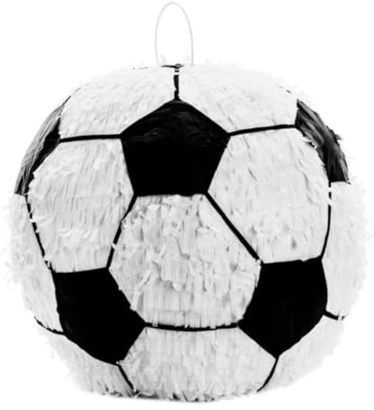 GODAN Pinata zum Aufhängen Partydeko Fußball Geburtstagsspiel