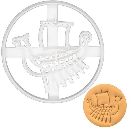 Wikingerschiff Ausstechform, 1 Teil