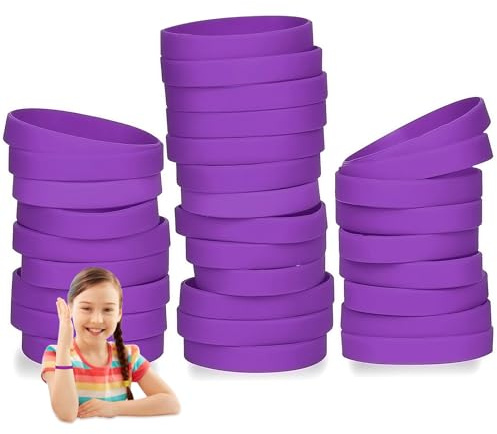 THXIY 7'' Silicone Wristbands for Kids Teens, Sports Wholesale Rubber Bracelets for Events, Party Teacher Supplies Boys Gilrs Education Activities