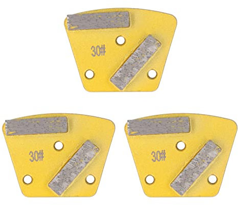Schleifscheiben, 3er Pack, Schleifschuhe mit Hoher Härte, Körnung 30, für Beton