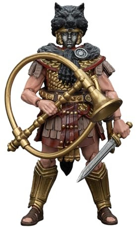 GWTCTOY Joytoy 1:18 Soldaten-Actionfiguren, Römische Republik Kohorte 4 Buccinator, 10,8 cm Modelle Actionfiguren-Bausätze