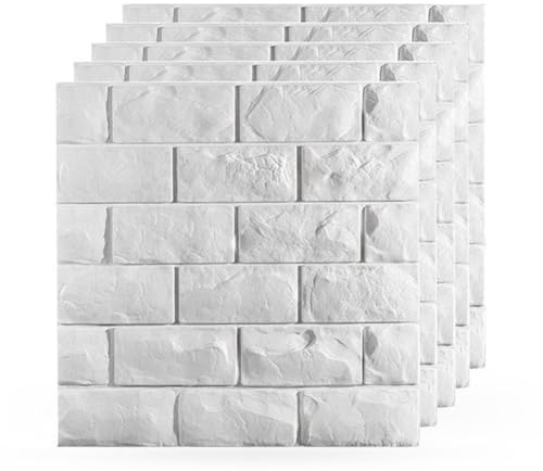 CAIONPLE 30 da parete 3D da rimuovere e incollare, carta da parati in in schiuma, autoadesivi, impermeabili, per decorazione da parete, durevoli, facili da installare