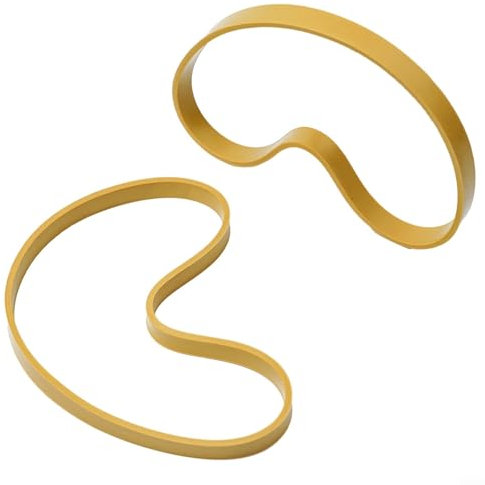 2 Stück Bandsäge-Gummireifen, Bandsägen-Zubehör, Gummibänder für Holzbearbeitung, Bandsäge, Ersatzteile für 20,3 cm Bandsägen-Radreifen