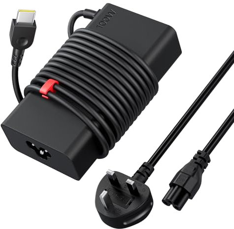 DINTYOU 100W USB C Charger Compatible with Lenovo Yoga 9 9i 7 7i, Legion Go, Yoga Slim 7 Pro/Prox, ThinkBook 14/14p/15/16, ADL100YLC3A, ADL100YDC3A, SA11D52396 Type C Laptop Power Supply