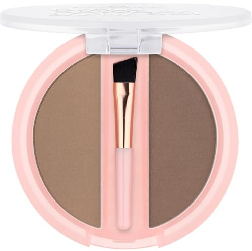 Essence Cosmetics Brow Powder Duo Set, Definizione, Naturale, 1.8 g