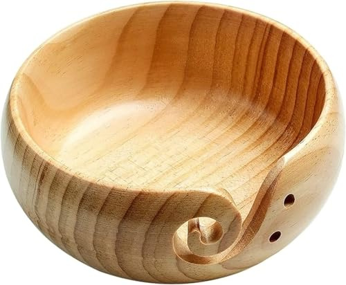 Träskål for frukt och sallad, serveringsfat i trä for, hushållsartiklar, förvaringsskål, salladsskål(Natural,14.5x7.2cm)