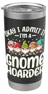 Funny Garden Gnome Stainless Steel Insulated Tumbler