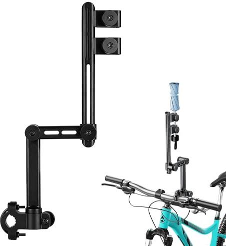 Niuhong verstellbarer Regenschirmhalter Universal für Fahrrad E-Bike | für Kinderwagen Schirmhalterung mit Winkelverstellung Sonnenschirm Fahrrad Zubehör für Regen und Sonnenschutz