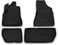 Element Passgenaue Premium Antirutsch Gummi Fußmatten - Peugeot Partner VIP