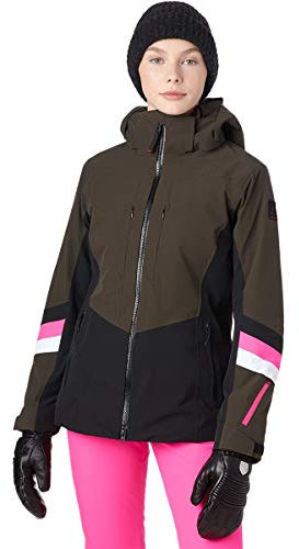 Bogner Fire + Ice Ladies Davi-T Grün, Damen Jacke, Größe 34 - Farbe Oliv