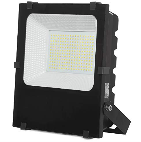 Foco Proyector LED 100W 16000Lm 6000ºK IP65 Regulable 100.000H [1916-NS-HVFL100W-F-CW] | Greenice
