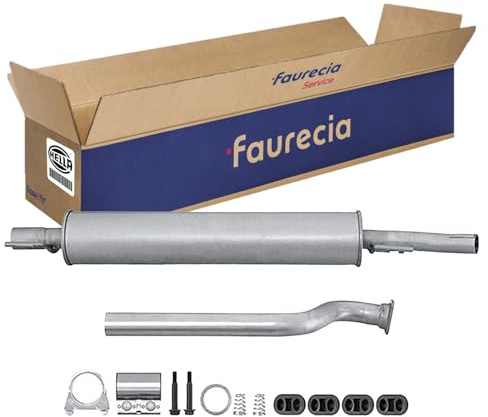 HELLA 8LC 366 024-711 Mittelschalldämpfer - Easy2Fit® Kit - mitte | Kompatibel mit: OPEL ASTRA G Cabriolet, ASTRA G Caravan, ASTRA G CC, ASTRA G CLASSIC, ASTRA G CLASSIC Caravan