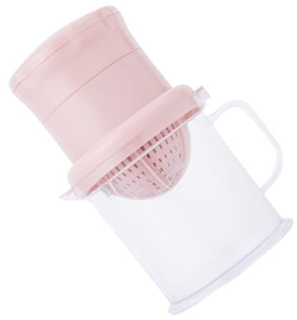 FELTECHELECTR manueller Entsafter küchengadget küche gadget citrus squeezer manual juicer Plastic Juicer Hand Juicer Fruchtpresse mit Handpresse zubehör für küchenwerkzeuge Handbuch Gemüse Rosa