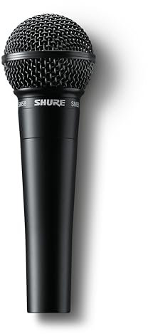 Shure Microfono dinamico cardioide SM58 per voce – nero