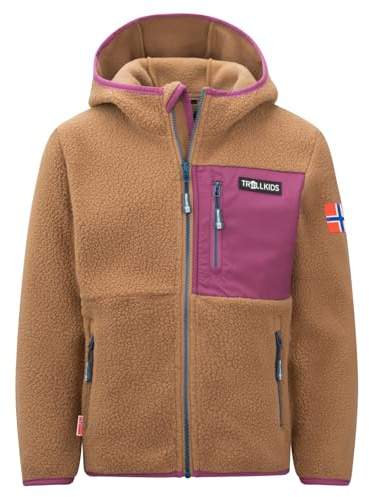 Trollkids Kids Aurlandsfjord Jacket 152, Almond