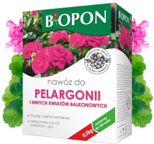 Geranien Dünger Für Pelargonien Und Blühpflanzen Hängende Stehende Pflanzen 500g