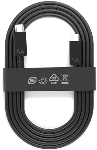 AIAUXAI 45W USB C Cable 1M for Samsung Charger Fast Charging Cord 5A | for Samsung Galaxy S26 S25 S24 S23 Ultra FE Z Fold 7 A16 A17 Tab S10 S9 A9 A56 A37 A36/iPhone 17 16 Phone Charger Cable,Black