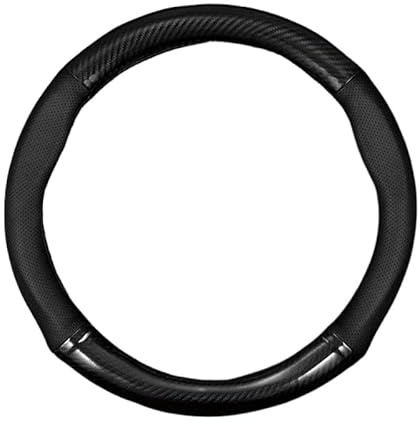 XILAILE Coprivolante Auto per Smart 451 Brabus Smart 453 Fortwo Forfour, Copri Sterzo Protezione Volante Rivestimento Volante Guscio Volante Fodera Volante Copertura Volante