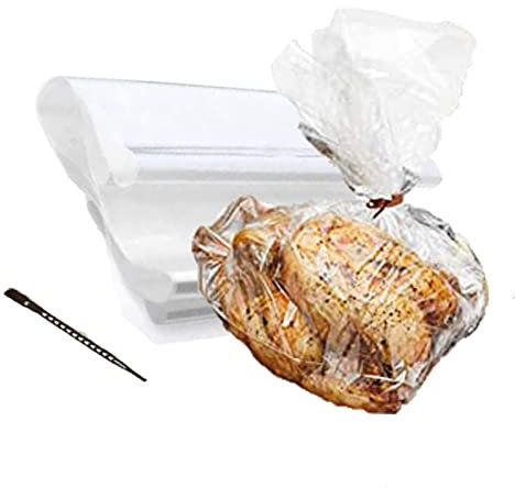 VOLWCO Grande Sacchetti per Forno di Tacchino, Sacchetti per Cucinare in Forno, Sacchetti per Cucinare in Forno, Sacchetti per arrostire per Uso in Forno e microonde (Color : 8pcs)