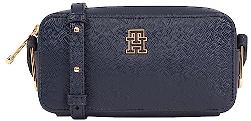 Tommy Hilfiger Damen Umhängetasche Timeless Camera Bag Klein, Mehrfarbig (Space Blue), Einheitsgröße