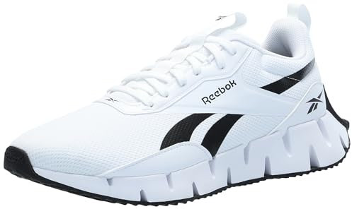 Reebok Unisex Zig Dynamica STR Sneaker, Schuhe White/Schuhe White/Core Black, 45 EU