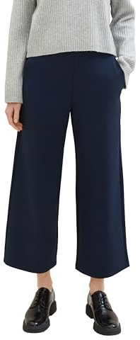 TOM TAILOR Denim 1042304, Pantalon Jupe-Culotte Femme, 10668 - Sky Captain Blue,