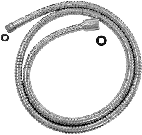Sanlingo Flexibler Ersatz Brauseschlauch für Küchenarmatur, hochflexibel & ausziehbar, Chrom 150 cm M15x1