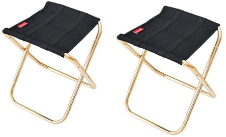 Kofferständer 2er Pack – Faltbarer Aluminium-Kofferhalter Für Hotels/Zimmer, Tragbarer Gepäckträger Aus PU-Leder, Klapphocker Für Die Reisepause, Für Gästezimmer, Hotel, 25x23x27cm ( Size : 25*22*27cm
