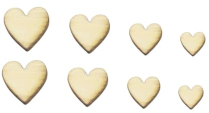STOBOK 1tasche Holzherzen Dekoration Herzförmige Holzscheiben Für Hochzeiten Geburtstage Valentinstag Und Partys Unbeschichtet Vielseitig Einsetzbar Als Geschenkanhänger Oder Tischdeko