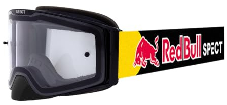 Red Bull Spect Torp MX Dirt Bike Brille mit Outrigger für Erwachsene Herren Damen Jugendliche Motorrad ATV Mountainbike MTB