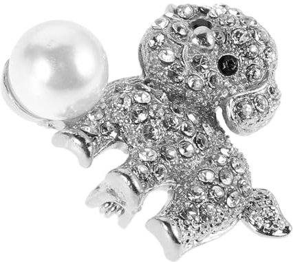 Holibanna Brooch Pins for Women Fashion Lady's Decorative Brooch Shirt Clips Alloy Rhinestone for Events
