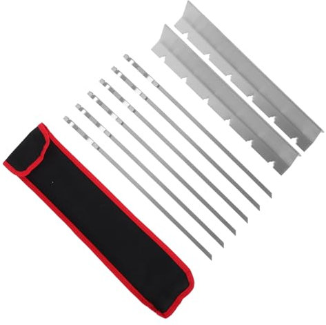 Set de Brochettes de Barbecue 1 Pièce en Acier Inoxydable
