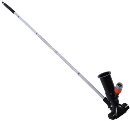 Riuulity Strumento di Pulizia del Getto a Vuoto in Piscina, Detergente Sottomarino Portatile Leggero con Una Forte Aspirazione per la Pulizia della Parete e Il Fondo della Piscina, i