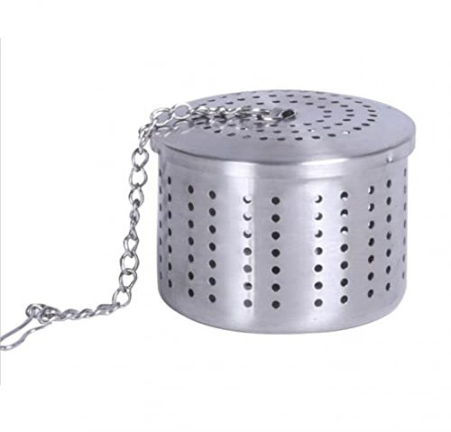 ETZRYSYB Tea Strainer Metal Spice Leaking Tea Brewer Stainless Steel Loose-Leaf Filter Screen Brewer Herbal Reusable Tea Filter