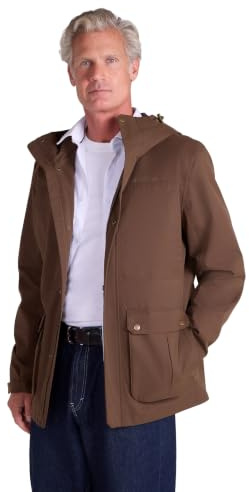 Mountain Warehouse Heritage Mens Waterproof Jacket Brown M