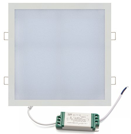 ENERGMiX 24w Ultra Falch dünn LED Panel Unterputz Einbauleuchte Einbaulampe Deckenleuchte Deckenlampe Lampe Eckig 30x30 cm Kaltweiss