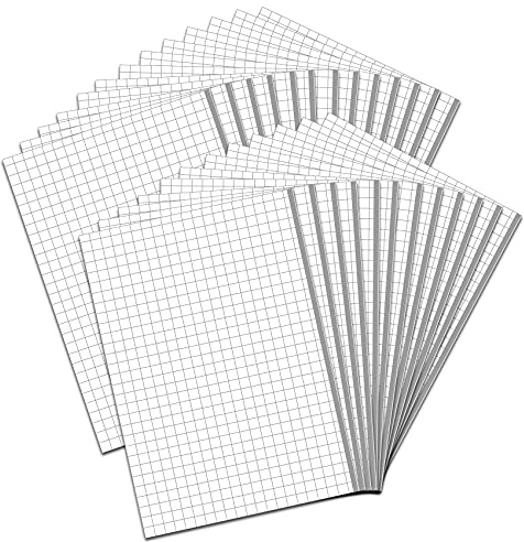 Pellicola di trasferimento MT80P trasparente con linee a griglia, nastro applicabile per plotter in PVC, pellicola di trasferimento per incollare adesivi in vinile (25 pezzi in formato A4)