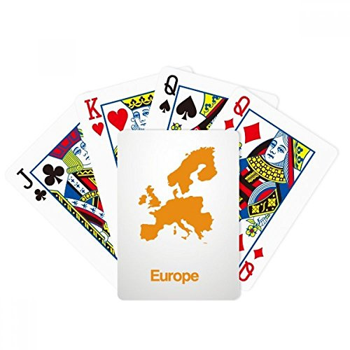 Gul Europa illustration kartmönster poker spelar magi kort roligt brädspel