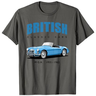 Britische klassische Sportwagen – MG MGA T-Shirt